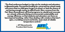 President Kontos statement on FY Budget