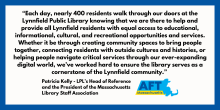 Save Lynnfield Library April 2025